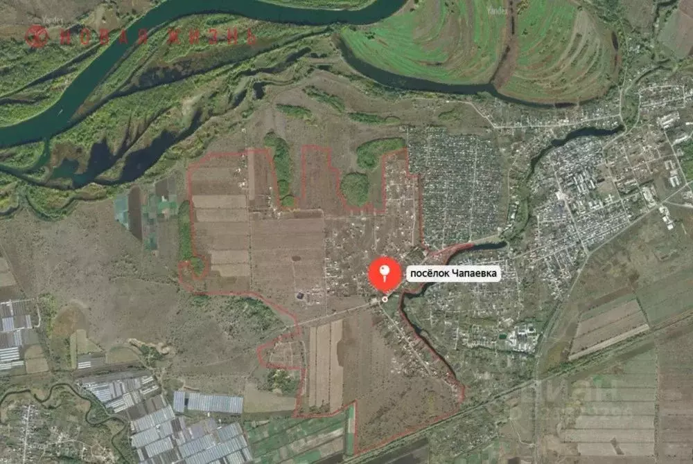 Участок в Самарская область, Волжский район, Черноречье с/пос, пос. ... - Фото 2