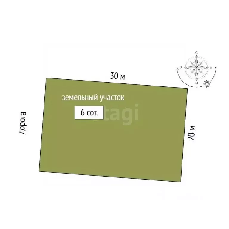 Участок в Крым, Феодосия муниципальный округ, Орджоникидзе пгт, Волна ... - Фото 2