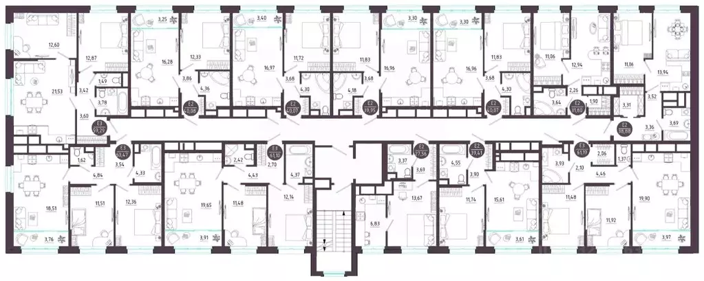 1-к кв. Тульская область, Тула ул. Пряничная, 8 (38.88 м) - Фото 2