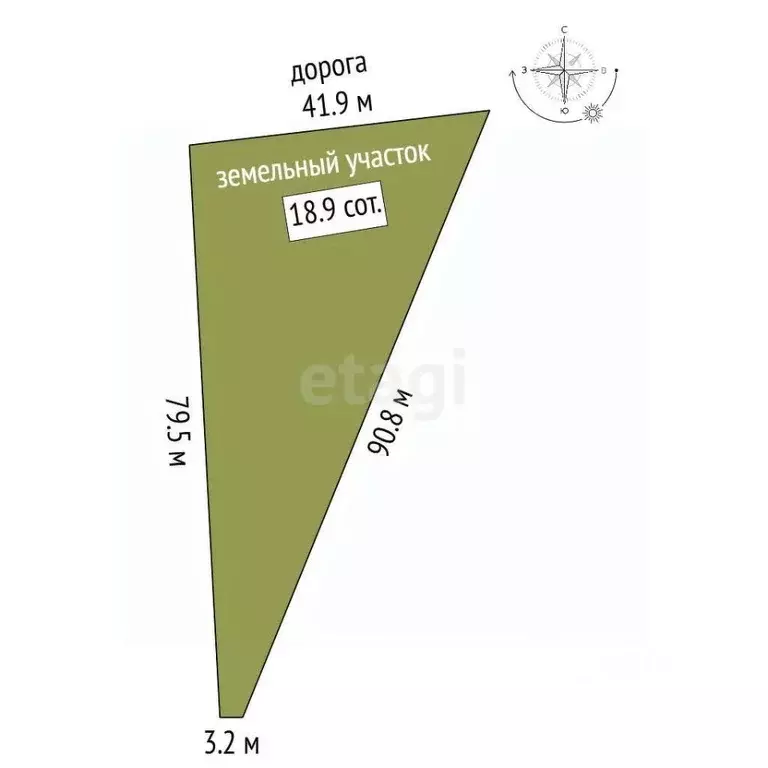 Участок в Саха (Якутия), Якутск Тускул мкр,  (18.9 сот.) - Фото 2