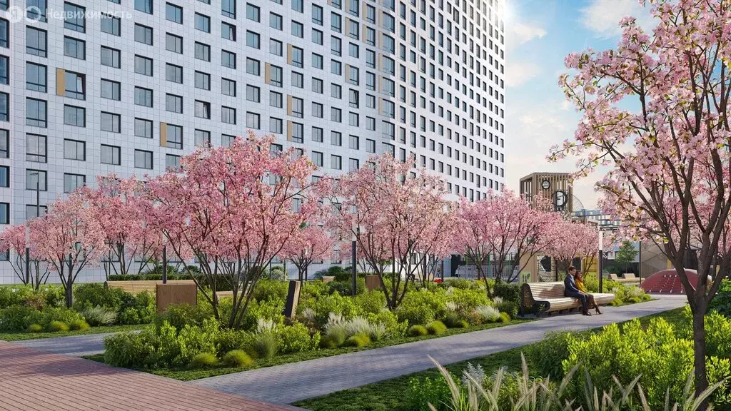 Квартира-студия: Мурино, жилой комплекс Графика (34.23 м) - Фото 2