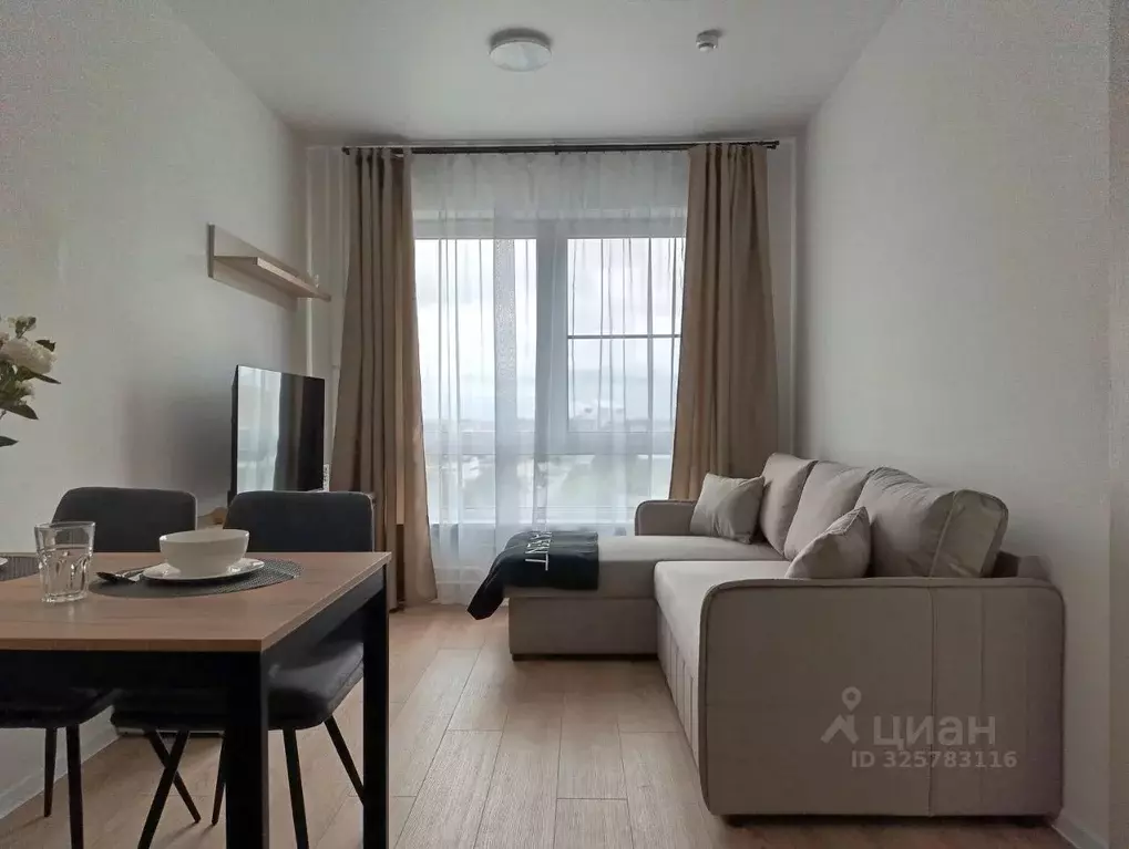 1-к кв. Московская область, Котельники Новая ул., 3 (31.8 м) - Фото 2