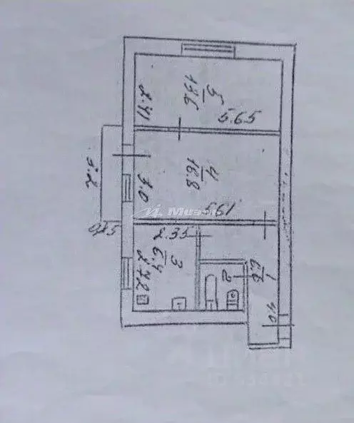 2-к кв. Крым, Симферополь ул. Студенческая, 14 (47.1 м) - Фото 2