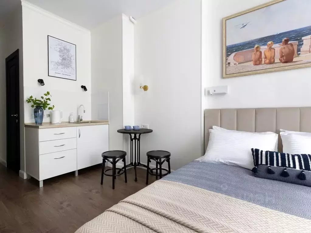 Студия Санкт-Петербург ул. Фрунзе, 21 (19.0 м) - Фото 0