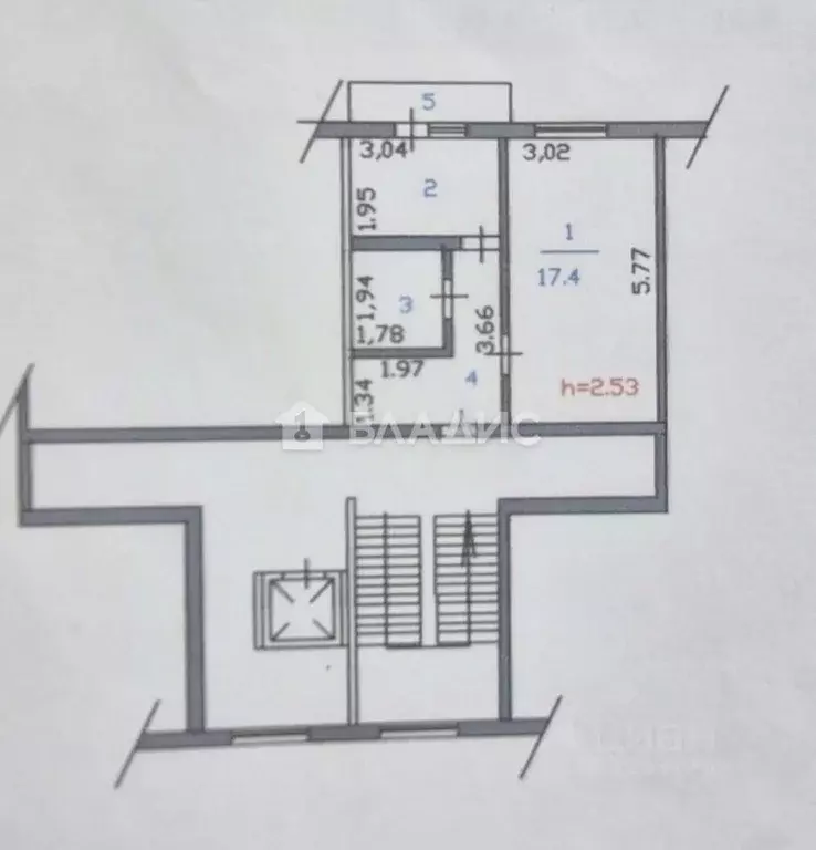 1-к кв. Пензенская область, Пенза ул. Терновского, 162 (33.4 м) - Фото 1