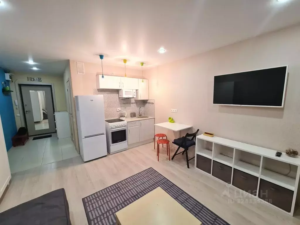 Студия Самарская область, Тольятти ул. 40 лет Победы, 51В (29.0 м) - Фото 1