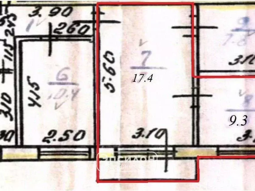 4-к кв. Курская область, Курск ул. Менделеева, 30 (61.3 м) - Фото 0