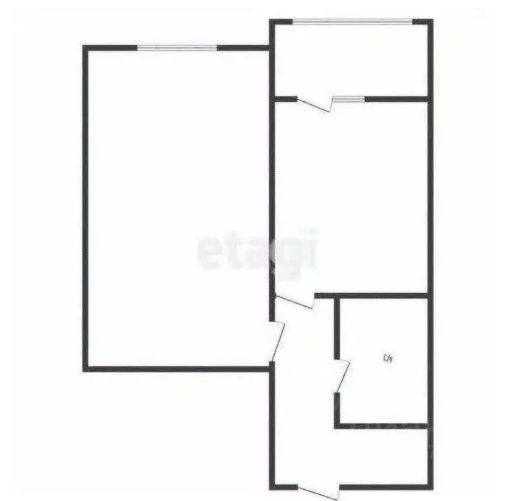 2-к кв. Курская область, Курск ул. Энгельса, 115/6 (40.77 м) - Фото 2