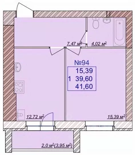 1-к кв. Ярославская область, Ярославский муниципальный округ, пос. ... - Фото 1