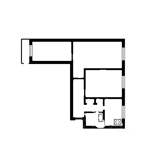 3-к кв. Хакасия, Черногорск ул. Калинина, 26 (61.3 м) - Фото 1