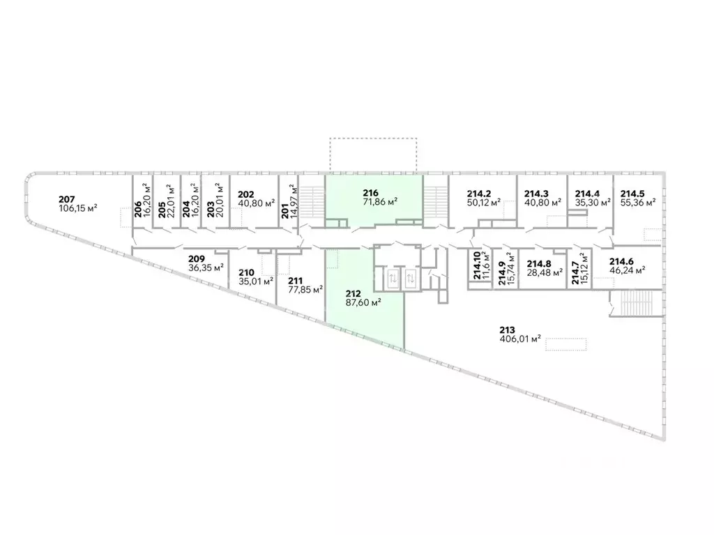 Офис в Санкт-Петербург Гранитная ул., 51 (159 м) - Фото 2