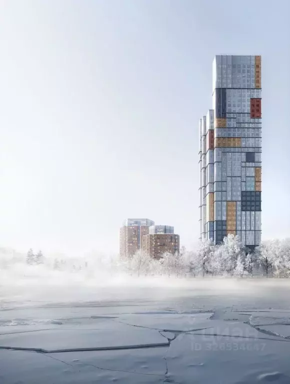 1-к кв. Москва Марк жилой комплекс, к1 (39.4 м) - Фото 2