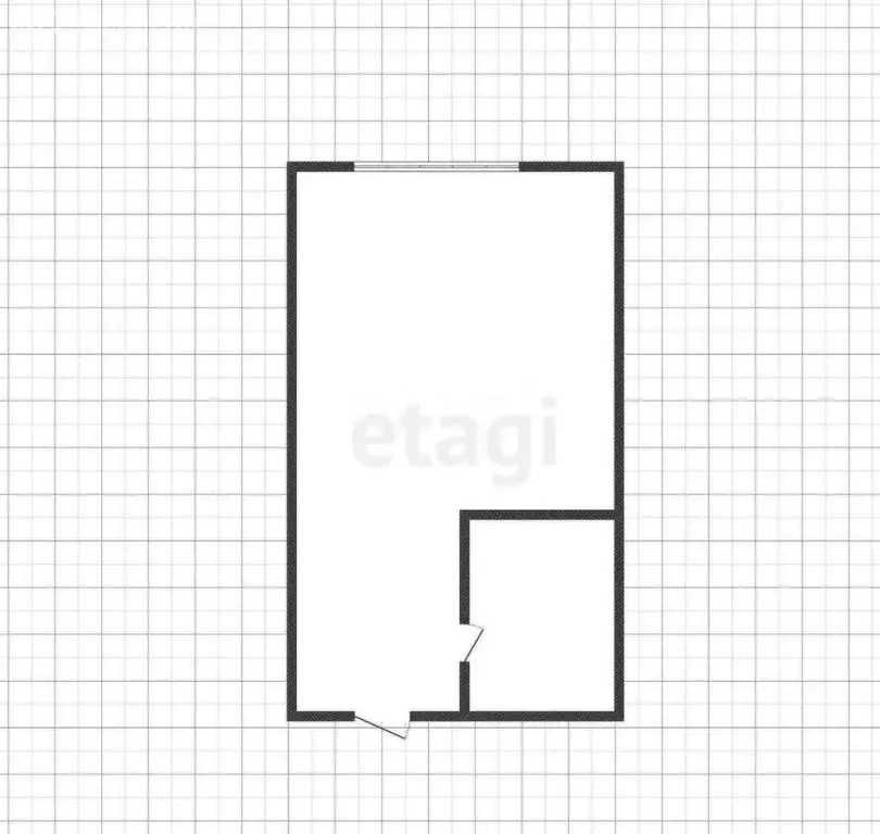 Квартира-студия: Казань, Ботаническая улица, 20 (19 м) - Фото 1