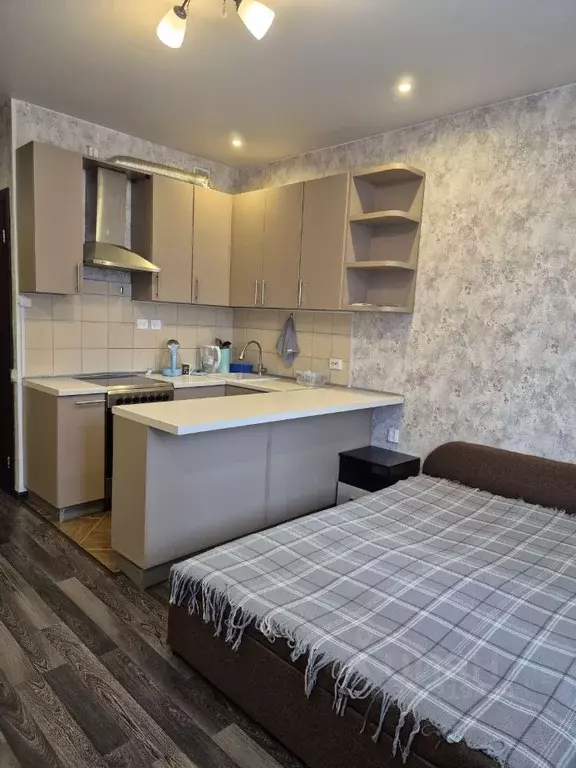 Студия Санкт-Петербург ул. Русановская, 19к5 (27.4 м) - Фото 1