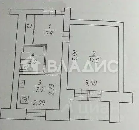 1-к кв. Карелия, Петрозаводск ул. Мелентьевой, 30 (35.5 м) - Фото 2