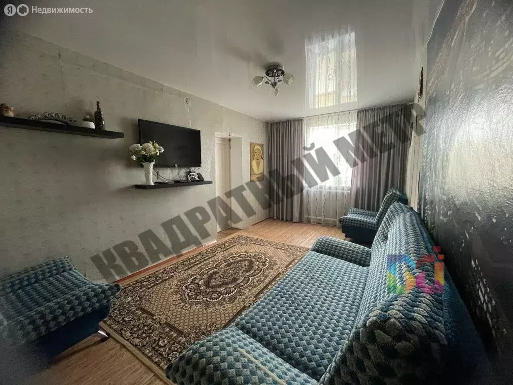 3-комнатная квартира: поселок Шатта, улица 70 лет Октября, 15 (52.7 м) - Фото 1