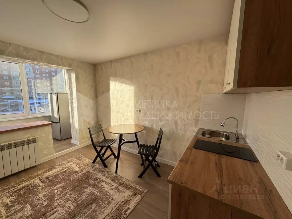 Студия Тюменская область, Тюмень ул. Червишевский Тракт, 84 (14.6 м) - Фото 1