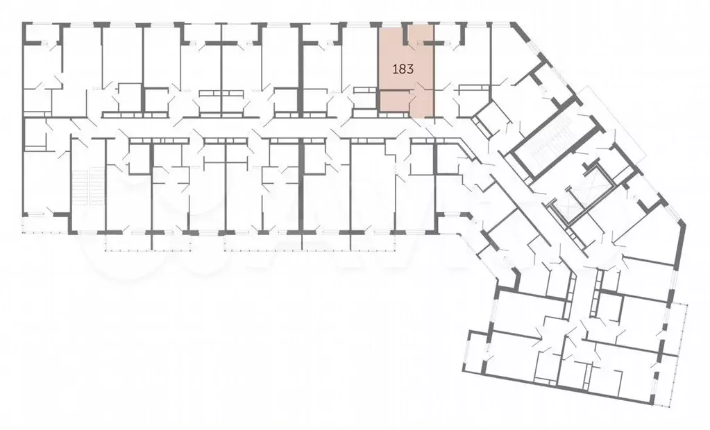 Квартира-студия, 27 м, 3/12 эт. - Фото 1