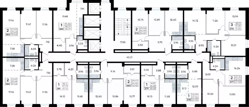 1-к кв. Приморский край, Владивосток ул. Тухачевского, 80 (36.68 м) - Фото 2
