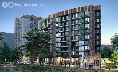 1-комнатная квартира: Казань, улица Хади Атласи, 2 (37.66 м) - Фото 0