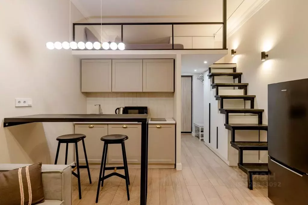 1-к кв. Москва Сельскохозяйственная ул., 17к4 (18.0 м) - Фото 1