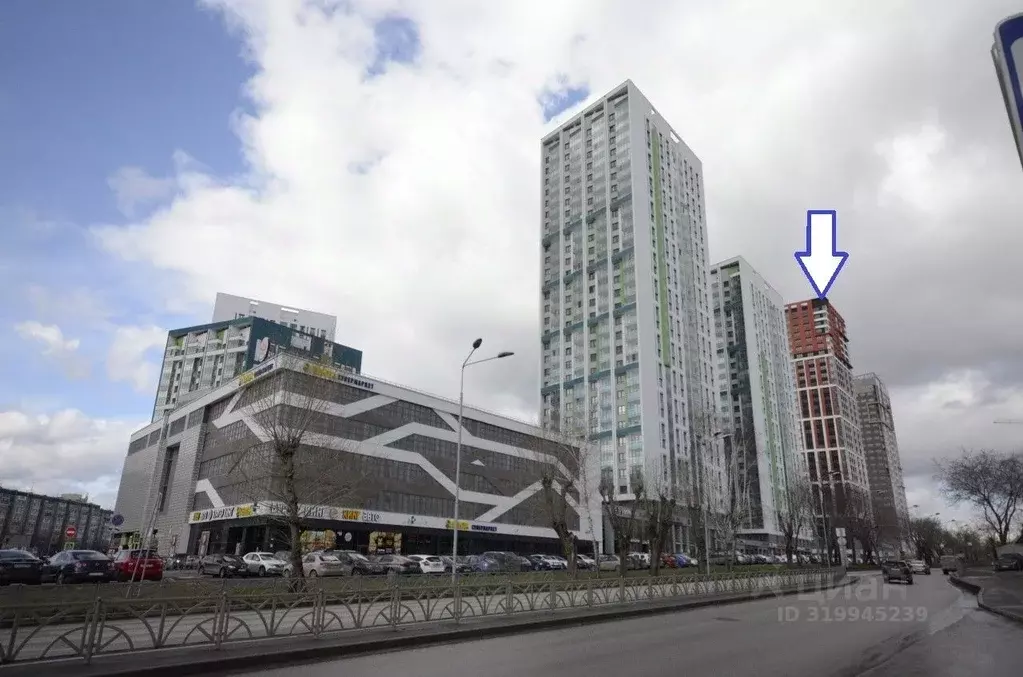 1-к кв. Свердловская область, Екатеринбург ул. Московская, 192 (42.0 ... - Фото 0