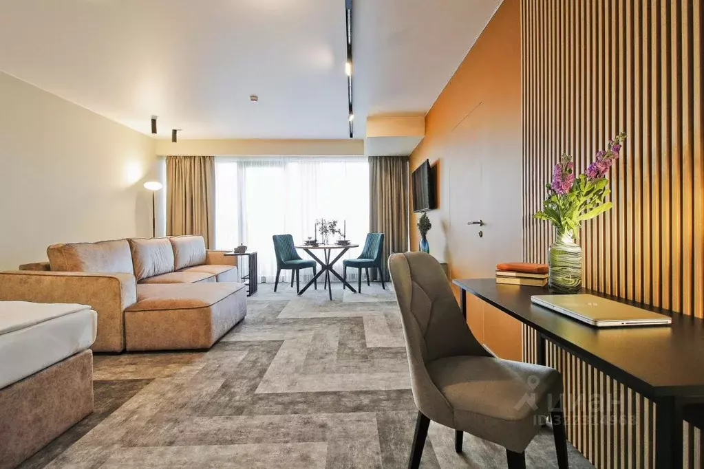 1-к кв. Калининградская область, Калининград ул. Виктора Гюго, 1 (37.0 ... - Фото 1