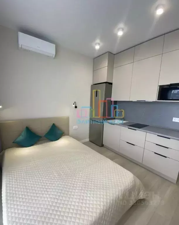 Студия Москва Новоостаповская ул., 20 (19.0 м) - Фото 1
