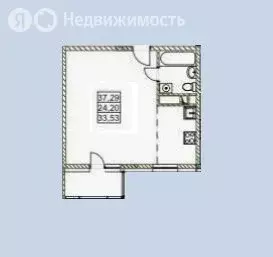 1-комнатная квартира: Анапа, Мирная улица, 29 (37 м) - Фото 0