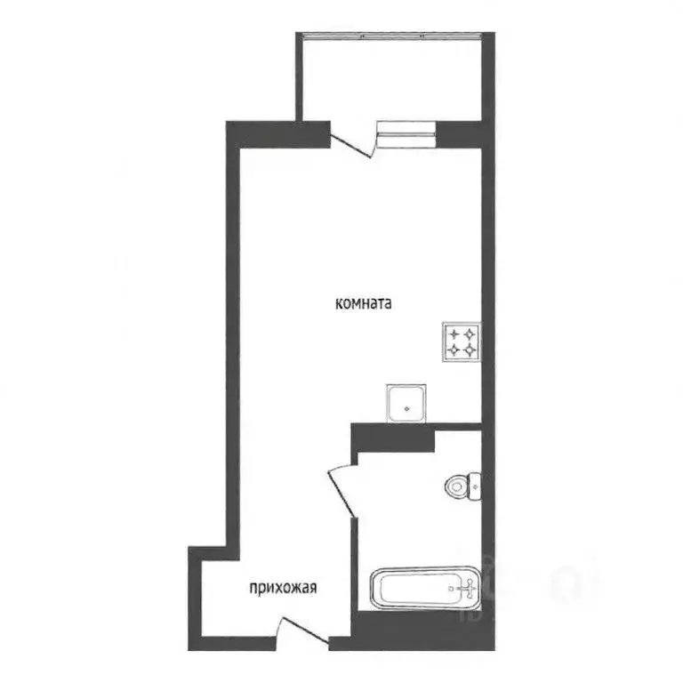 Студия Красноярский край, Красноярск ул. Калинина, 175В (29.1 м) - Фото 2