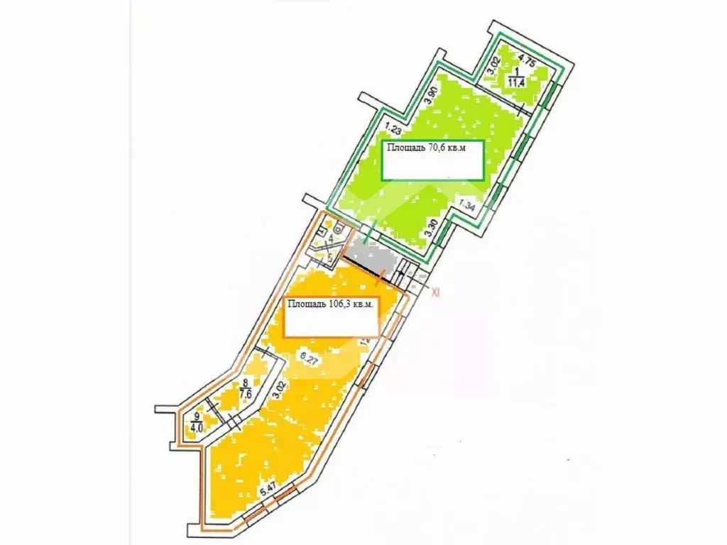 Помещение свободного назначения в Москва Южнопортовая ул., 20/35 (177 ... - Фото 2