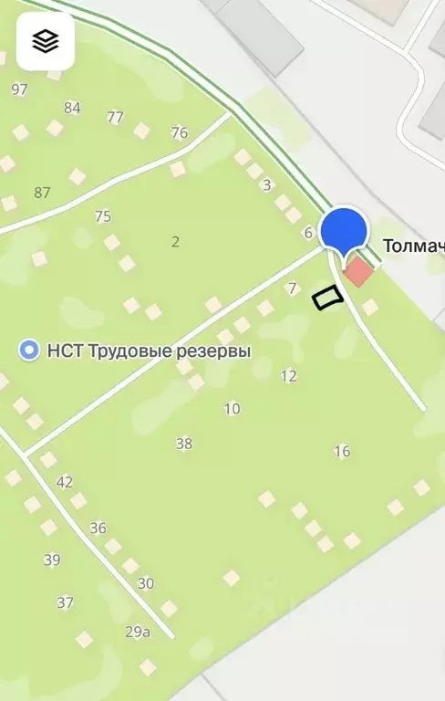 Участок в Новосибирская область, Новосибирск Толмачевская ул., 41А ... - Фото 0