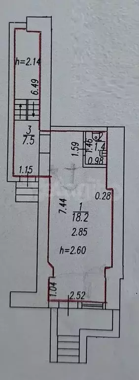 Продам помещение свободного назначения, 32 м - Фото 0