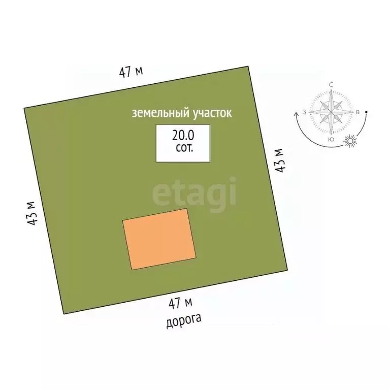 Дом в Тюменская область, с. Исетское ул. Дальняя, 5 (200 м) - Фото 1
