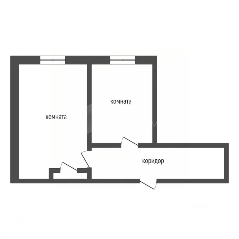 2-к кв. Тюменская область, Тюмень ул. Станционная, 24 (41.0 м) - Фото 2