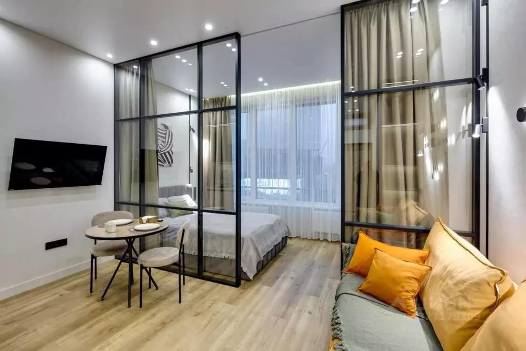 Студия Москва Шелепихинская наб., 34к5 (32.5 м) - Фото 1