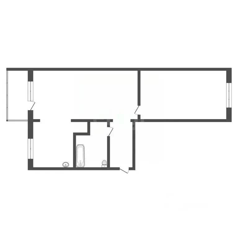 2-к кв. Кемеровская область, Юрга просп. Победы, 25 (44.9 м) - Фото 1