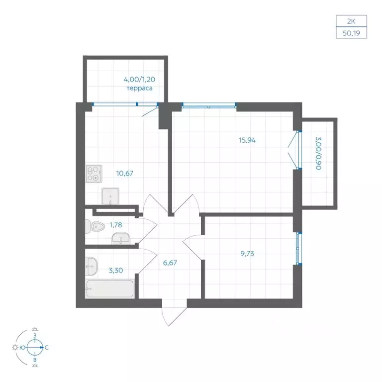 2-к кв. Челябинская область, Челябинский городской округ, пос. ... - Фото 1
