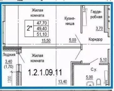 1-к кв. Свердловская область, Екатеринбург ул. Татищева, 105 (51.1 м) - Фото 0