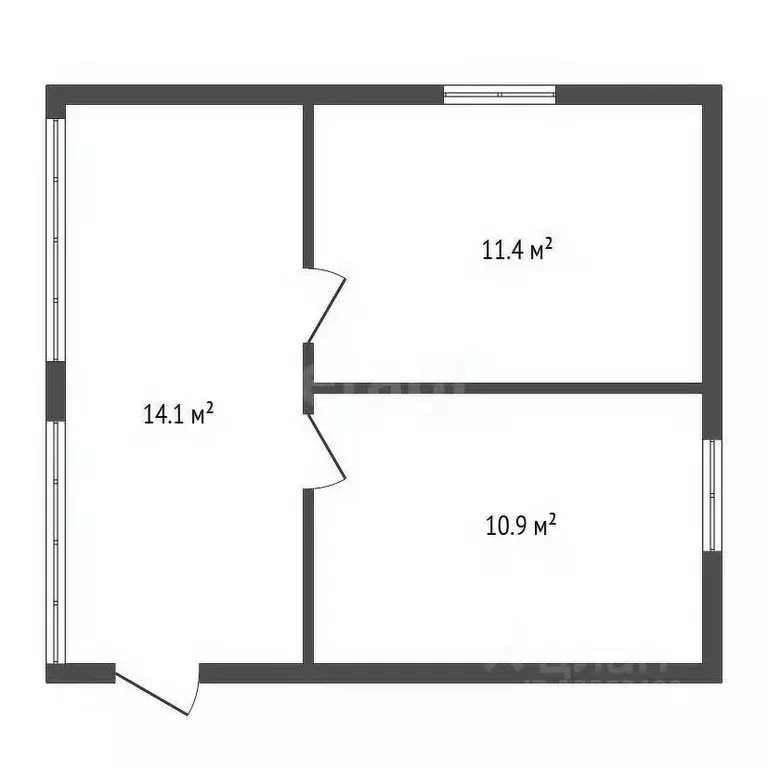 Дом в Воронежская область, Воронеж ул. 11-я, 1076 (36 м) - Фото 2