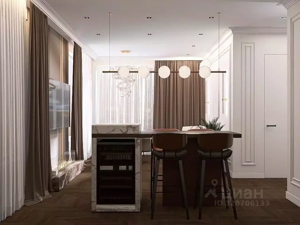 3-к кв. Москва Винницкая ул., 8к4 (93.0 м) - Фото 2