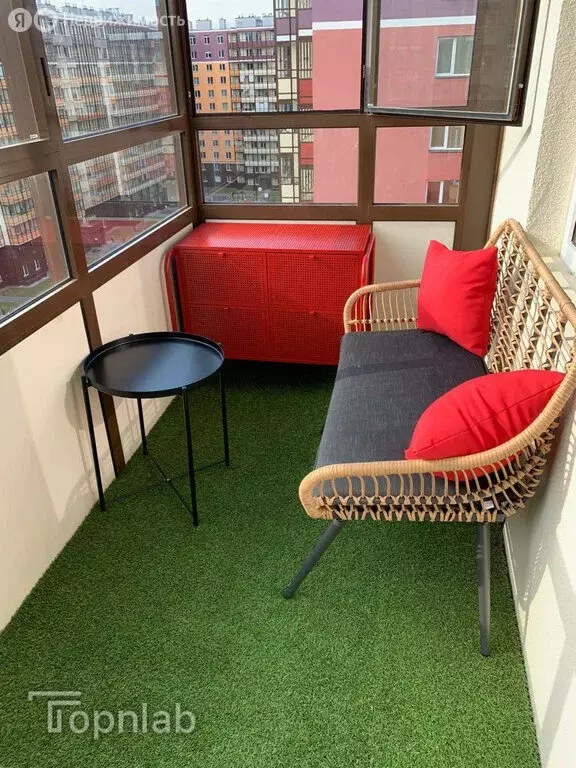 Квартира-студия: Санкт-Петербург, улица Лётчика Лихолетова, 14к4 (24.1 ... - Фото 1