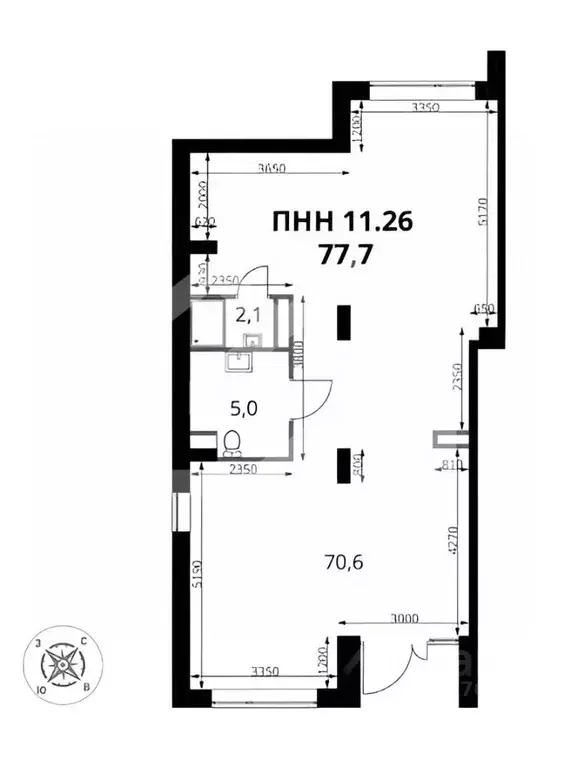 Помещение свободного назначения в Московская область, Химки ул. 1-я ... - Фото 2