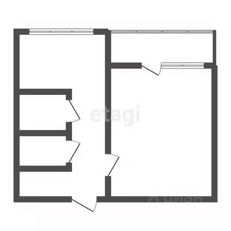 1-к кв. Воронежская область, Воронеж просп. Патриотов, 31 (38.1 м) - Фото 2