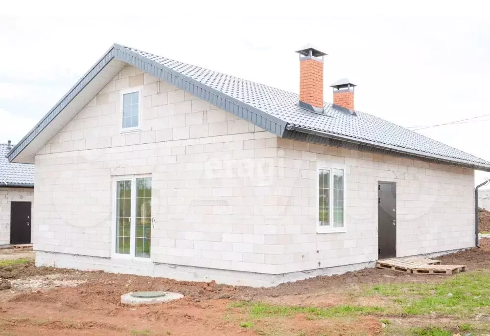 Дом в Пермский край, д. Устиново ул. Малевича, 25А (102 м) - Фото 0