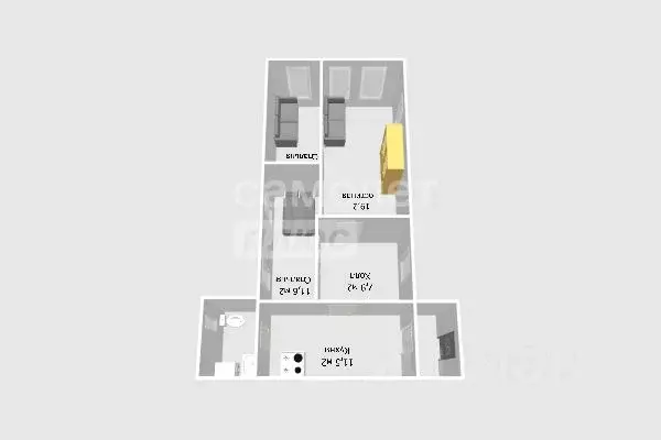 Дом в Новгородская область, Чудово Железнодорожная ул., 18 (59 м) - Фото 2