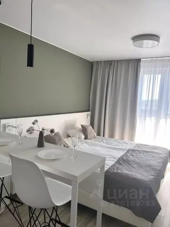 Студия Санкт-Петербург ул. Салова, 61 (26.0 м) - Фото 1