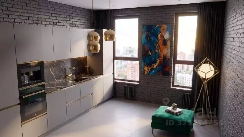 4-к кв. Москва 2-я Черногрязская ул., 6к3 (156.0 м) - Фото 1