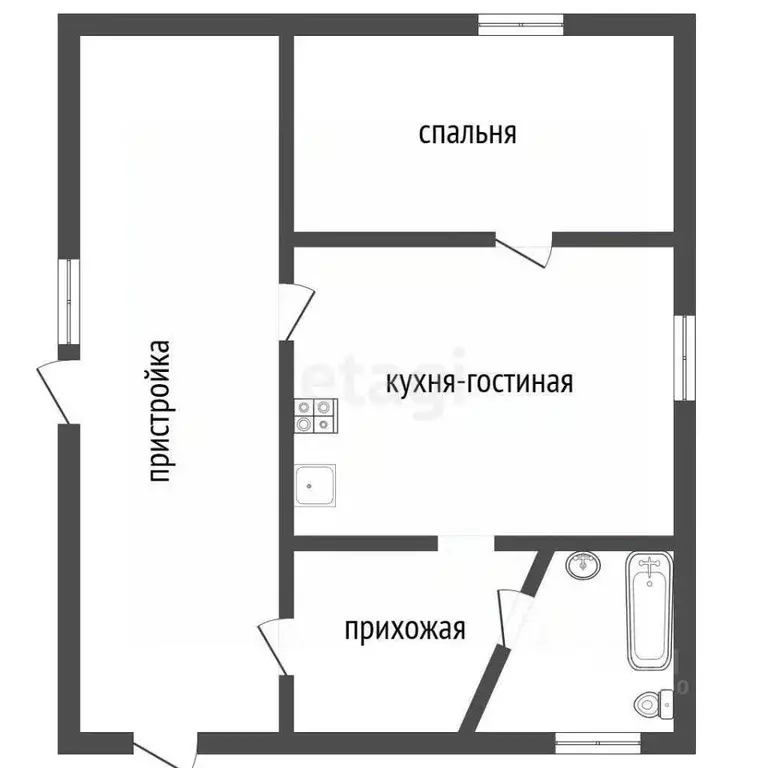 Дом в Воронежская область, Новоусманский район, Усманское 1-е с/пос, ... - Фото 2