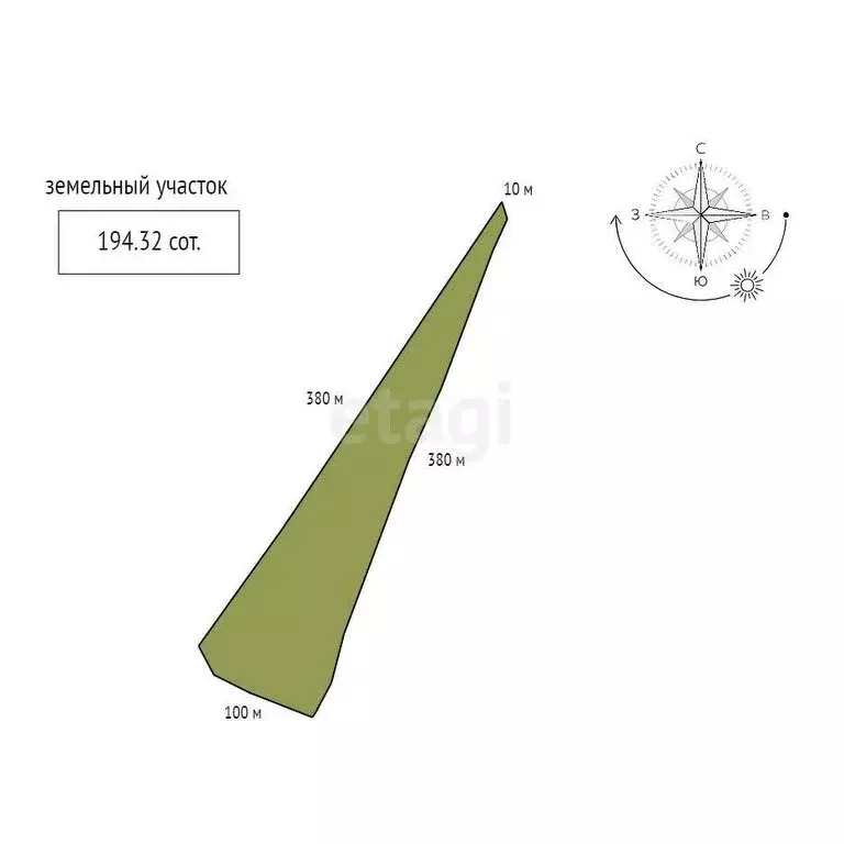 Участок в село Дальняя Игуменка, Центральная улица (20 м) - Фото 1